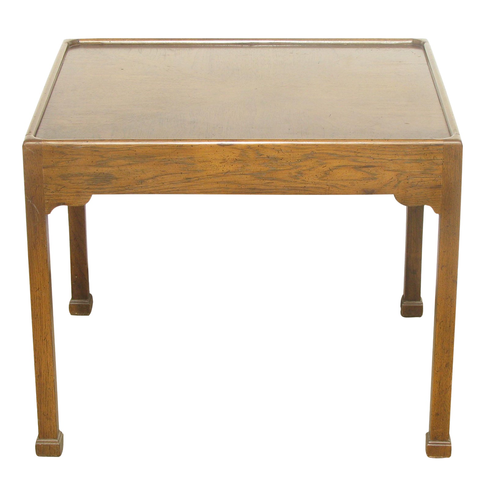 Mid Century Accent Table W Parquetry Top Chairish