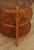 Heritage Vintage Louis XVI Style Burl Walnut Three Tier Etagere For Sale In Philadelphia - Image 6 of 14