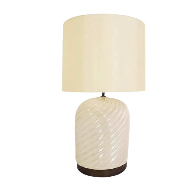 Vintage Italian Table Lamp by Tommaso Barbi, 1960s For Sale