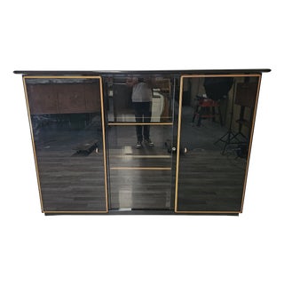 Sideboard in Lacquered Wood with Illuminated Compartment by Pierre Cardin, 1970 For Sale