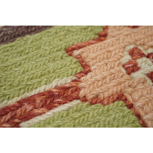 Sumak Rug 4'1'' X 5'11'' For Sale - Image 9 of 12