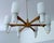 Large Scandinavian Style Pendant Light in Glass and Teak from Temde, 1960s For Sale - Image 6 of 18