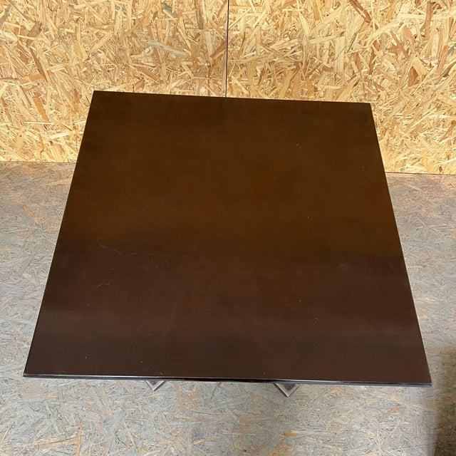 1980’s Heavy Weight Bentwood Square Café Table. Classic heavy duty bentwood dining table from an Eastern European...