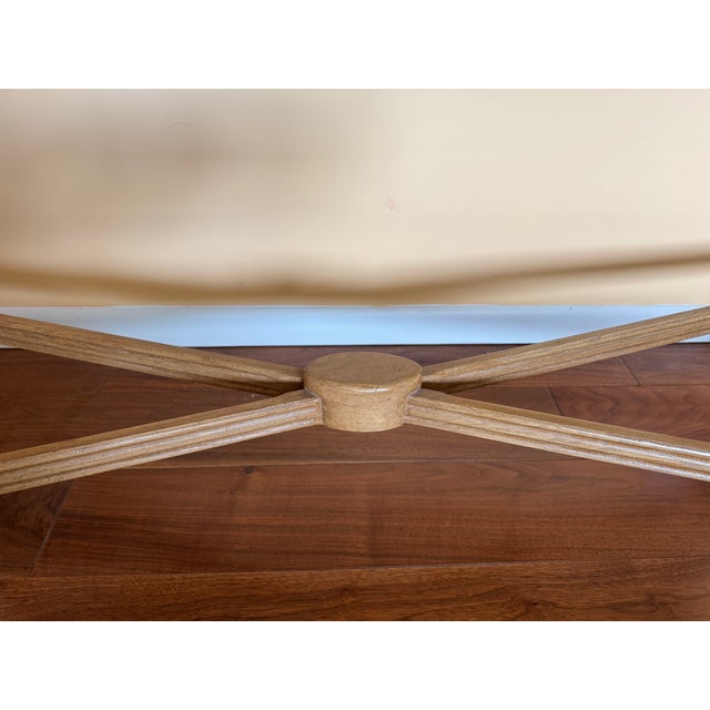 Wood Set of Three Matching Marge Carson Tray Tables For Sale - Image 7 of 15