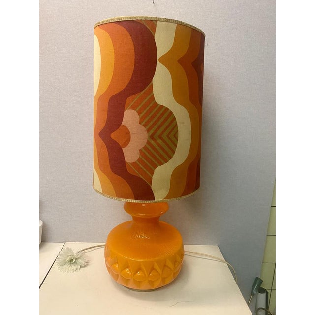 Red Glass Model Floor Lamps from Peill & Putzler, 1960s For Sale - Image 8 of 18