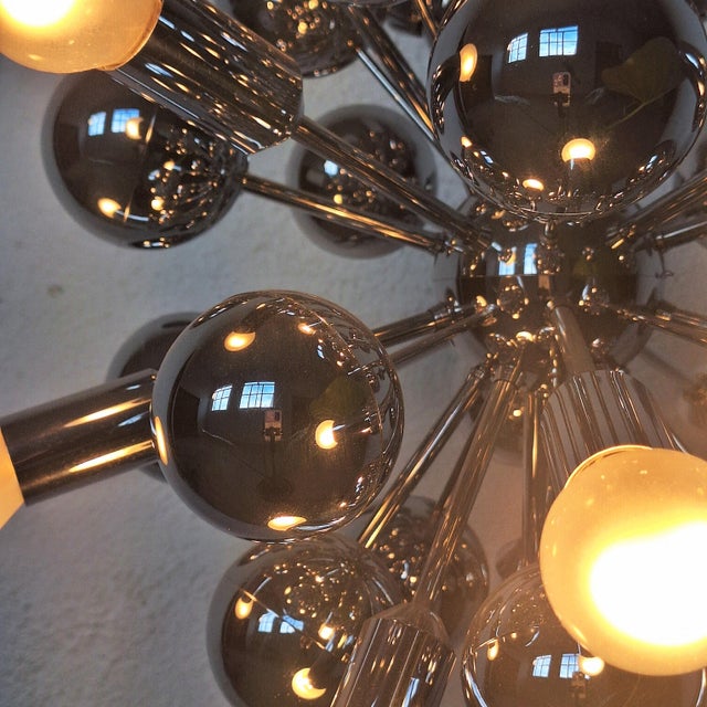 Mid-Century Modern Sputnik Floor Lamp from Cosack Floor Lamps, 1969 For Sale - Image 3 of 10