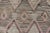 Textile Moroccan Style Modern Hand Knotted Rug in Tribal Design in Brown's Pink Gray For Sale - Image 7 of 12