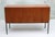 Brown Sideboard in Walnut on Metal Legs, 1965 For Sale - Image 8 of 11