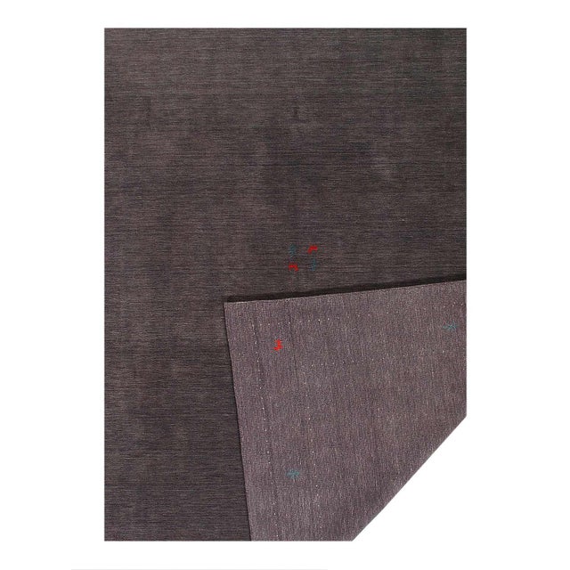 Traditional Pasargad DC Ray Color Fine Hand Knotted Gabbeh Rug For Sale - Image 3 of 3