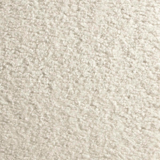 Spritely Home Sinclair Ottoman in Sheepskin Natural For Sale - Image 4 of 6
