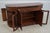 Traditional Henredon Burl Walnut Curio Cabinet Banded Server For Sale - Image 3 of 18