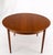 Mid-Century Modern Danish Teak Mid-Century Modern Round Dining Table w/ Two Extension Boards Leafs For Sale - Image 3 of 12