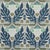 Traditional Sample - Schumacher Ayla Embroidery Fabric In Ocean For Sale - Image 3 of 5