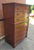 Dixie Dixie Furniture Mid Century Federal Style Mahogany Chest on Chest of Drawers For Sale - Image 4 of 12