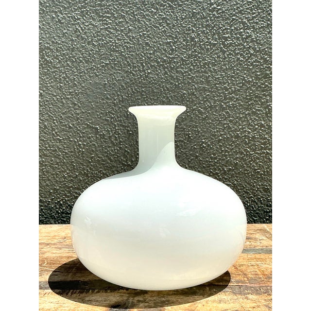 Vintage Glass Long Neck Bottle For Sale In West Palm - Image 6 of 12