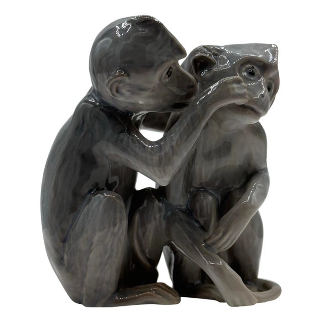 Bing & Grondahl porcelain Monkey Figurines For Sale