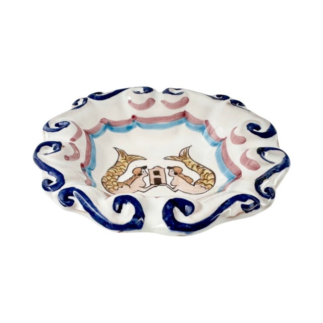 Vintage Le Sirenuse Hotel Positano Italy Ashtray Catchall Dish For Sale In Washington DC - Image 6 of 9