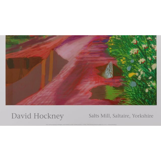 Through the Forest Poster after David Hockney For Sale - Image 4 of 6