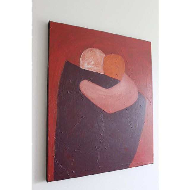 Bodasca, Here with You Red Version, 2026, Acrylic on Canvas For Sale - Image 10 of 11