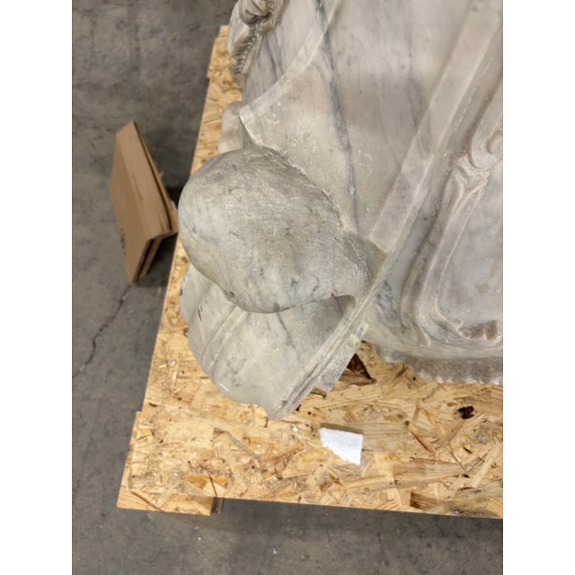 Carrera Marble Pedestal For Sale - Image 16 of 16