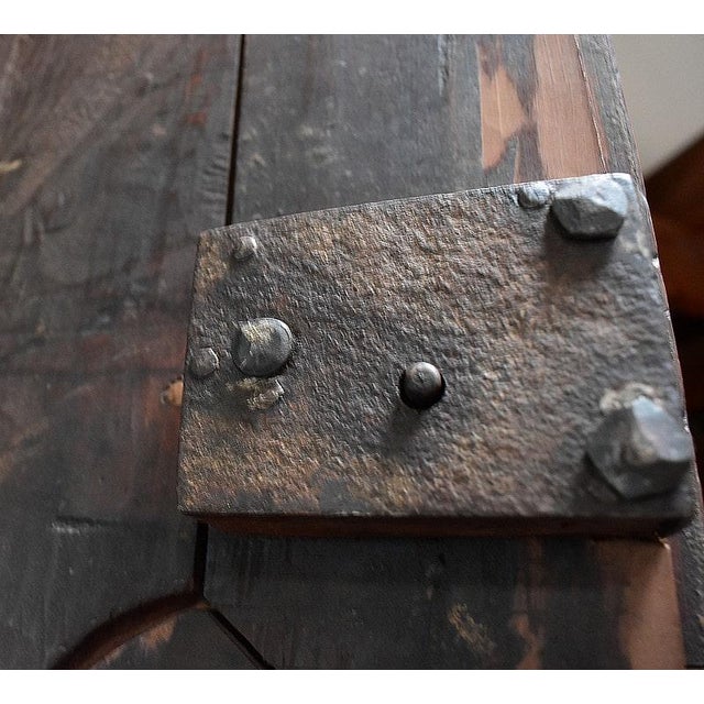 18th Century Louis XIV Two-Corps Buffet in Red Cherry For Sale - Image 11 of 15