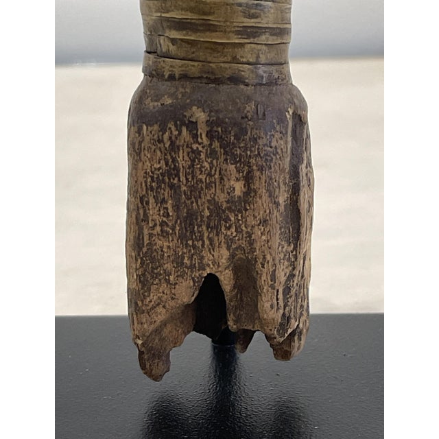 Brass & Copper & Leather Kota Reliquary, Gabon, 1925 For Sale - Image 6 of 14