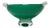 Vintage Glass Basket from HSG Tarnowiec, Poland, 1970s For Sale