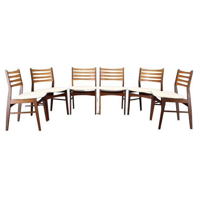 Mid-Century Danish Teak Dining Chairs, Denmark, 1960s, Set of 6 For Sale - Image 16 of 16