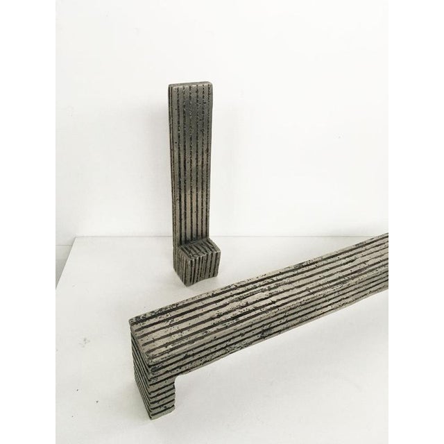 Urano Palma, Politician's Table and Chair, 1980, Bronzes, Set of 2 For Sale - Image 6 of 16