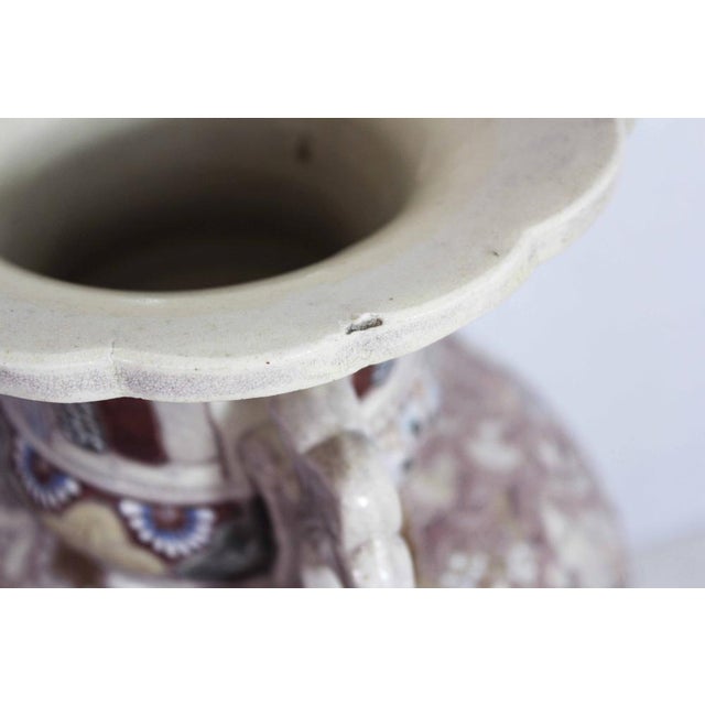 Japanese Vase Satsuma, 1930s For Sale - Image 10 of 14