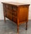 Brown 19th Century Catalan Spanish Carved Walnut Console Sofa Table, Three Drawers For Sale - Image 8 of 9