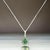 Traditional Natural Emerald Diamond Necklace 18" 14k Gold 5.6 TCW Certified For Sale - Image 3 of 13
