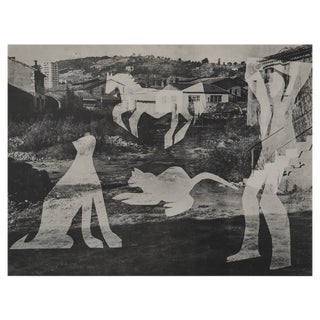 Pablo Picasso, Diurnes, The Man with the Cat Ii, Original Collotype For Sale