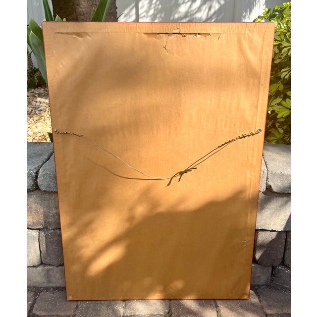 Printmaking Materials 1920s Framed English Lithograph of Mother and Child For Sale - Image 7 of 7