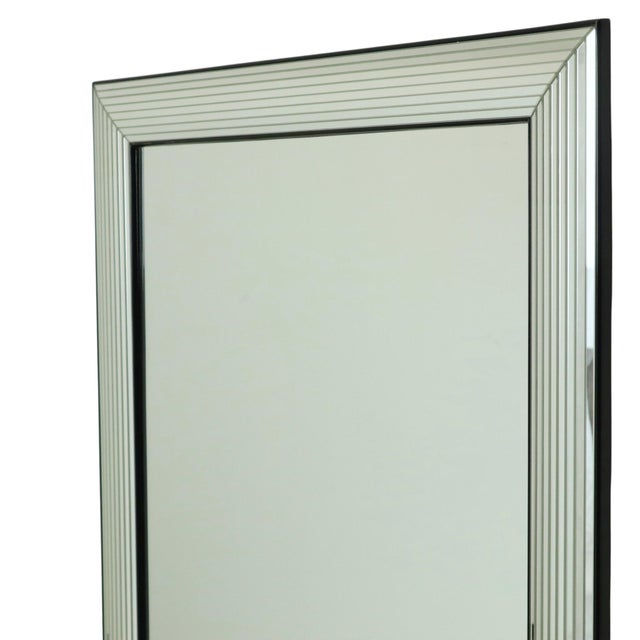 1970s Vintage Hollywood Regency Silver Mirror from Deknudt, 1970s For Sale - Image 5 of 14