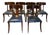 Designer Klismos Dining Chairs - Set of 6. Recently Refinished. For Sale