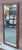 Mid-Century Modern Scandinavian Modern Style Rosewood Mirror Attributed to Milo Baughman For Sale - Image 3 of 6