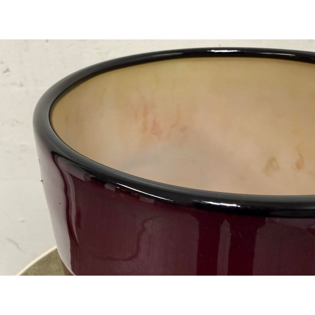 Early 21st Century Nicholas Cash Nourot Hand-Blown Art Glass Vase For Sale - Image 5 of 12