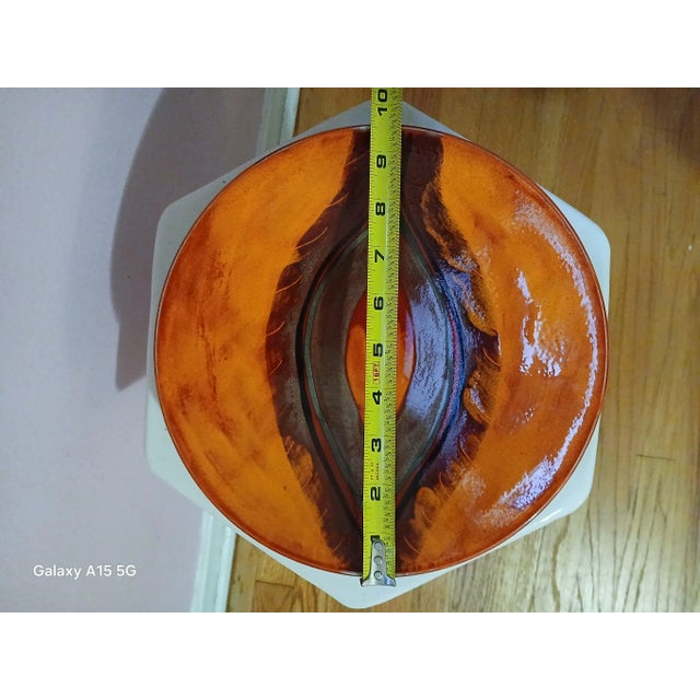 Ceramic Poole Pottery Plate For Sale - Image 7 of 11