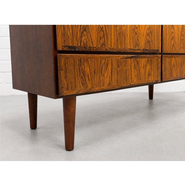 Mid Century Danish Rosewood Credenza | Sideboard Dresser by Omann Jun, Denmark, C. 1960s For Sale - Image 14 of 16