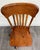 Traditional Vintage Tiger Oak Adjustable Swivel Desk Banker Lawyer Jury Office Chair For Sale - Image 3 of 10