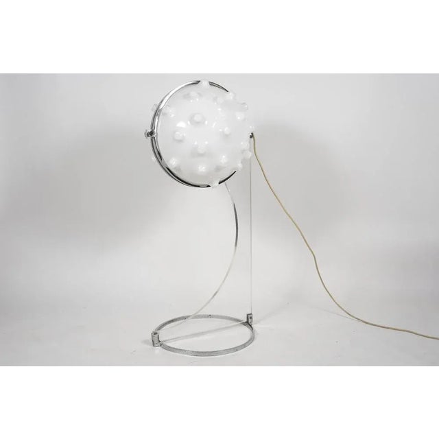 White Space Age Lamp, 1970s For Sale - Image 8 of 8
