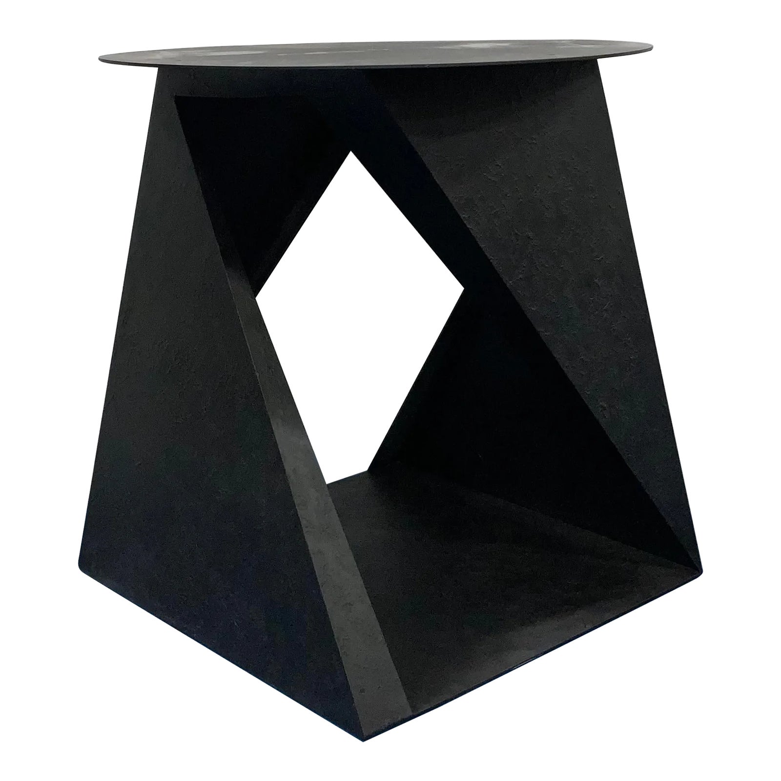 Baker Modern Charcoal Textured Metal Dining Table Base Chairish