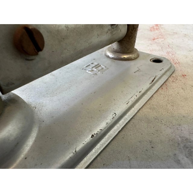 Metal Vintage Industrial Scissor Lamp For Sale - Image 7 of 10