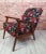 1960s Armchair with Flower Upholstery, Romania, 1960s For Sale - Image 5 of 9