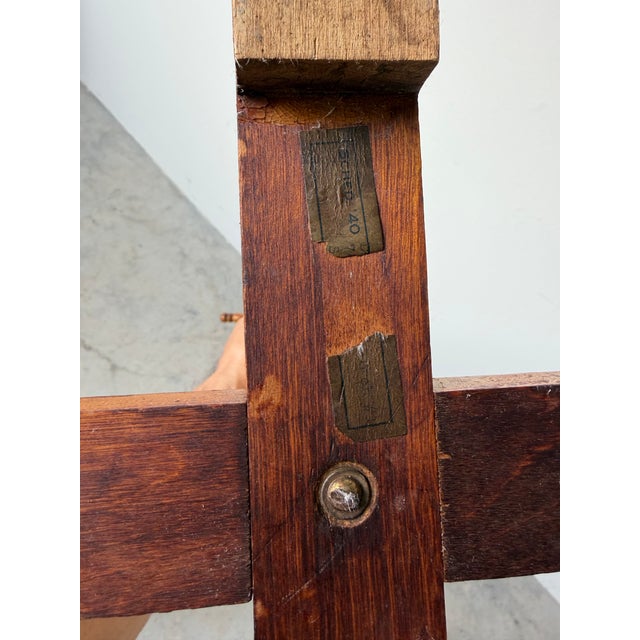 Brown 1970s Vintage Turned Wood Coat Rack Stand For Sale - Image 8 of 12