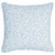 Modern Schumacher Zoelie 16" Pillow in Aqua For Sale - Image 3 of 3