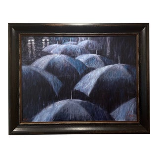 Late 20th Century “El Aguacero” Limited Edition Artist’s Proof by Fabian Perez 8/15 For Sale