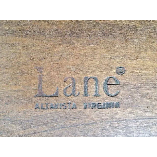 Brown Coffee Table Model #900-06 by André Bus for Lane For Sale - Image 8 of 13