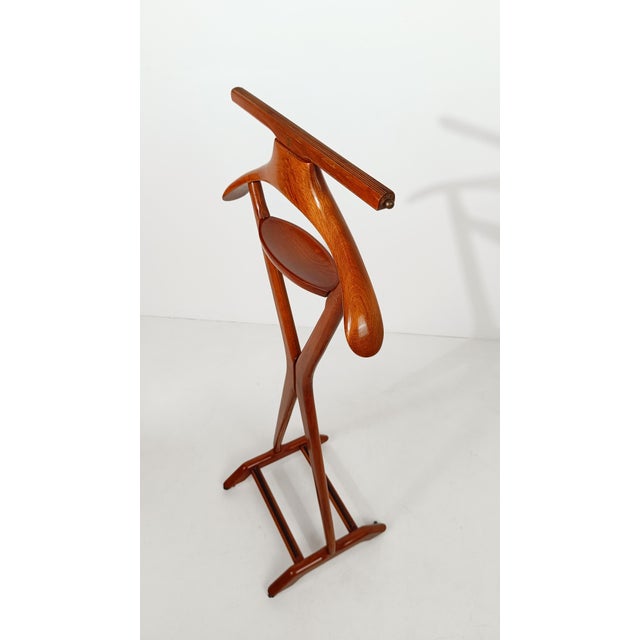 1960s 20th Century Italian Wood Sculptural Valet by Fratelli Reguitti, 1960s For Sale - Image 5 of 18